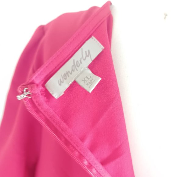 {Wonderly} Ripple Sleeve Jumpsuit - Picture 3 of 8